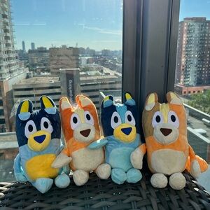 Bluey Plush Family Set of 4